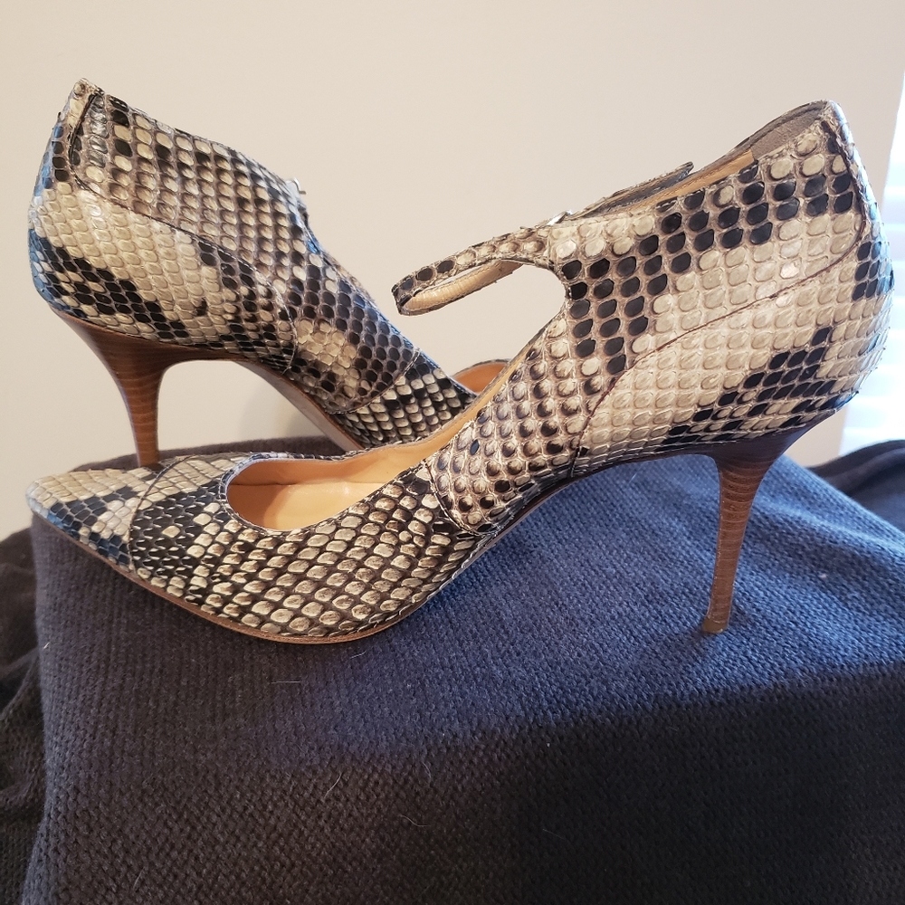 Cole Haan Iva Python Heel - Picture 2 of 5